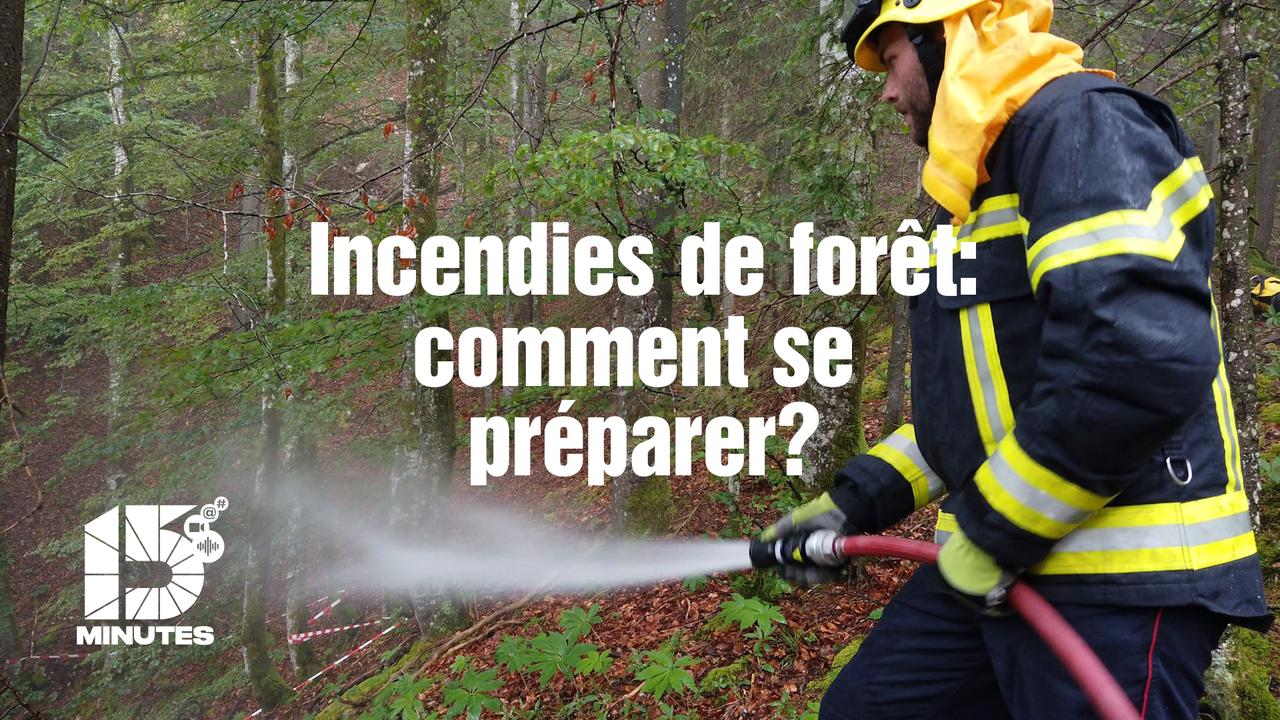 Incendies de forêt: les pompiers de Neuchâtel se préparent