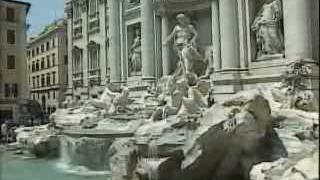 Spectacle insolite à la fontaine de Trevi