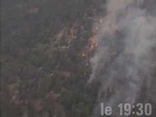 Valais: un incendie a dévasté 450 hectares de forêt au-dessus de Loèche