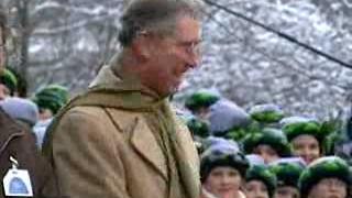 Le prince Charles inaugure la nouvelle route de contournement de Klosters (GR)