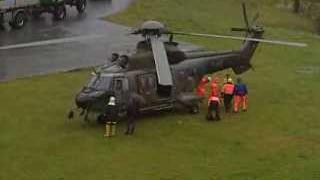 Aide à l'Asie du Sud: l'armée suisse envoie trois hélicoptères et une cinquantaine de soldats sur le terrain