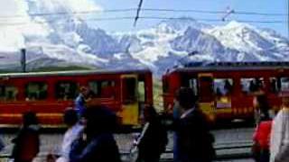 Le chemin de fer de la Jungfrau (BE) célèbre ses 100 ans d'existence