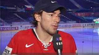 Championnats du monde de hockey: interview de Flavien Conne, joueur de l'équipe suisse
