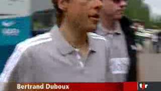 Dopage dans le Tour de France: commentaire de Bertrand Duboux, en direct de Strasbourg