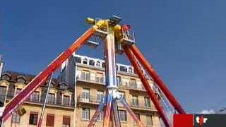 Les forains se livrent à une véritable foire d'empoigne pour la Fête des Vendanges de Neuchâtel