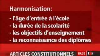 Education: le Conseil fédéral souhaite une harmonisation des systèmes cantonaux