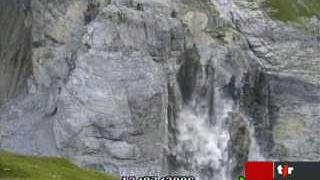 Eiger: un premier pan de rocher s'est effondré jeudi soir