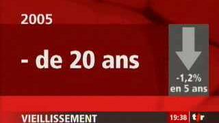 La population suisse ne cesse de vieillir. Très légère hausse globale grâce à l'immigration