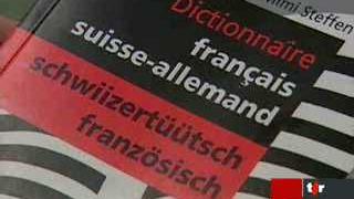 Langues: publication d'un dictionnaire français - suisse-allemand