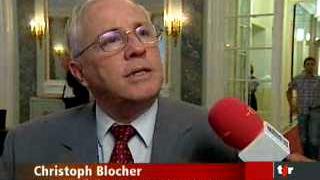 Immigration: Christophe Blocher tire un bilan positif de sa politique d'asile