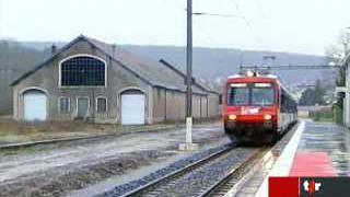 JU: la ligne ferroviaire Boncourt-Delle (France) à nouveau active