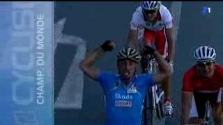 Cyclisme: Paolo Bettini remporte le titre mondial à Salzbourg (Autriche)