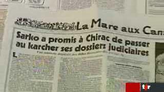 J. Chirac aurait conclu un pacte avec N. Sarkozy pour échapper à la justice