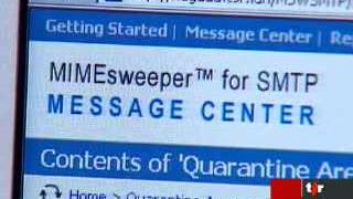 Internet: les spams sont des messages indésirables qui représentent 93% du trafic mondial d'e-mail