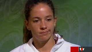 Wimbledon: Patty Schnyder n'a pas tenu le choc face à Justine Henin