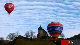 Le 29ème festival de ballons à air chaud de Château d'Oex (VD) prend son envol