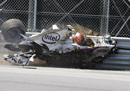 Robert Kubica s'en est sorti quasiment indemne