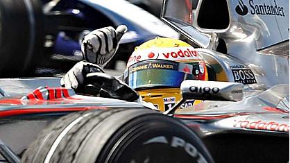 Lewis Hamilton - 7 courses, 7 podiums, dont 2 victoires