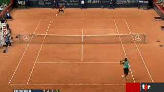 Tennis: Federer s'impose face à Nadal (2-6 6-2 6-0) lors de la finale du tournoi de Hambourg