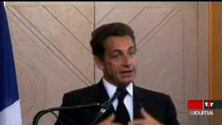 Tchad: le Président français Nicolas Sarkozy intervient dans l'affaire de "l'Arche de Zoé"