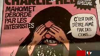Caricatures de Mahomet: Sarkozy témoigne son soutien à "Charlie Hebdo"