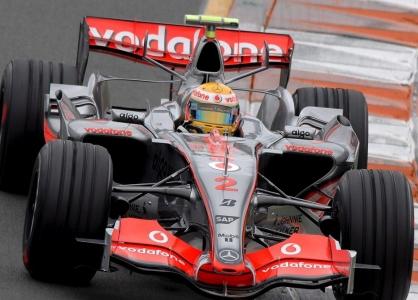 Lewis Hamilton 4e sur la grille pour son premier GP