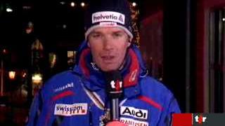 Ski alpin: réactions de Bruno Kernen, après son podium aux Mondiaux de Are