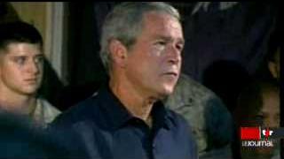 Visite surprise de George Bush en Irak