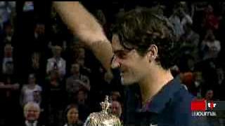 Tennis / Swiss Indoors: Roger Federer conserve son titre en battant Jarkko Nieminen (6-3 6-4)