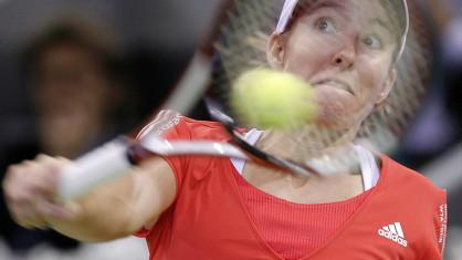 Justine Henin s'est fait très peur contre Maria Sharapova