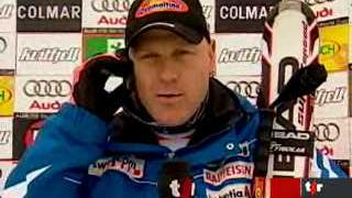 Ski: victoire de Didier Cuche à Kvitfjell, en Norvège