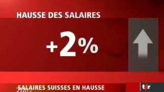 Le salaire des Suisses a augmenté de 2% en 2007