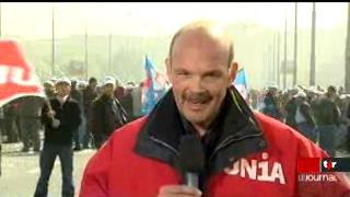 Ouvriers suisses en grève: entretien avec Jacques Robert, secrétaire syndical Unia, en direct de Genève