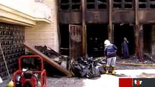 GE: un incendie ravage la synagogue de Malagnou