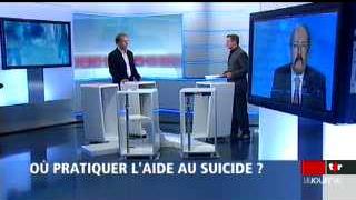 Assistance au suicide: le débat entre Jérôme Sobel, Président Exit Suisse romande et, Bertrand Kiefer, membre commission nationale d'éthique