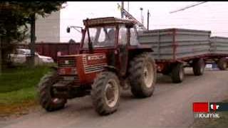 VD: sensibilisation contre les accidents de la route chez les agriculteurs