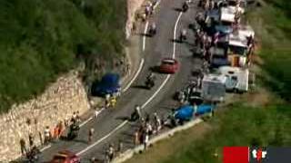 Cyclisme / Tour de France: Rasmussen remporte la huitième étape
