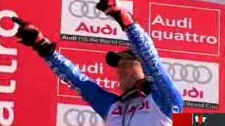 Ski alpin: battu en Super-G, Didier Cuche ne gagnera pas le général