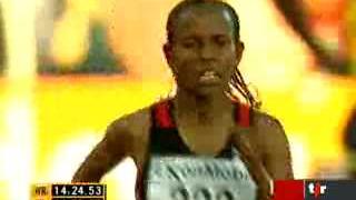 Athlétisme/Oslo: l'Ethiopienne Meseret Defar bat son propre record du monde sur 5000 mètres