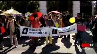 Genève: manifestation de soutien aux opposants Birmans