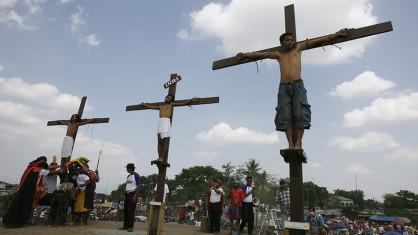 Les crucifiés ont rappelé la Passion et la mort du Christ