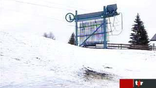 Bouleversement climatique: les stations de ski fribourgeoises tournent au ralenti