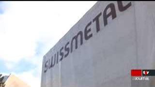 Swissmetal: la suppression d'emplois à Reconvilier (BE) se confirme