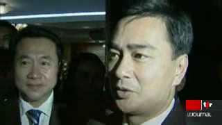 Thaïlande: le chef du parti démocrate et leader de l'opposition accède à la tête du gouvernement