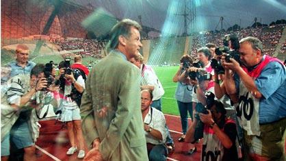 Ottmar Hitzfeld, figure charismatique du football mondial (Keystone)