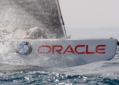 Oracle est un tenace challenger d'Alinghi