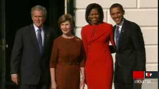 Barack et Michelle Obama ont fait le tour de la Maison Blanche