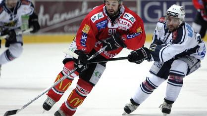 Himelfarb (à g.) et les Lions ont souffert face au HCC.