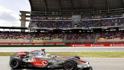 Lewis Hamilton a dicté sa loi sur le circuit d'Hockenheim.