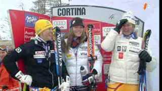 Ski alpin/Cortina d'Ampezzo: l'Américaine Lindsey Vonn s'impose lors de la descente